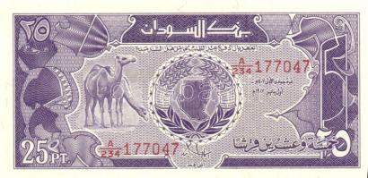 Egyiptom 4klf modern bankjegy + Szudán 6klf modern bankjegy T:I