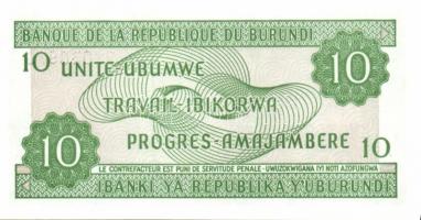 Burundi 4klf modern bankjegy + Kongó 5 klf modern bankjegy T:I