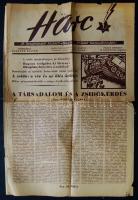 1944 Harc c. nyilas lap 3. száma zsidókérdés körüli írásokkal (szakadások)