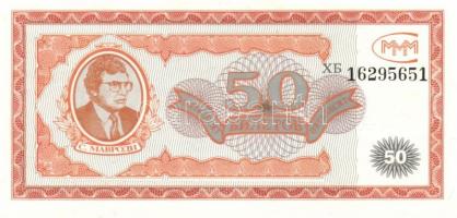 Oroszország 10db klf modern bankjegy T:I