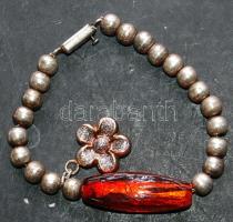 Muranoi ezüst (Ag) karlánc 27,8gr