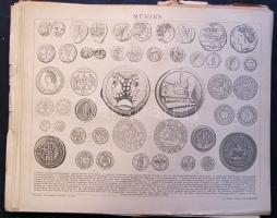 cca 1880 40 db szép acélmetszet nagyrészt jó állapotban, néhány színessel. Méretük nagyrészt 25x30 c...