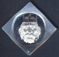 1988 MÉE Szeged: Szent István Ag emlékérem 17,74g T:I