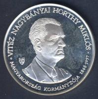 1993 "Horthy újratemetése" ffém emlékérem. Szign.: Bozó T:PP