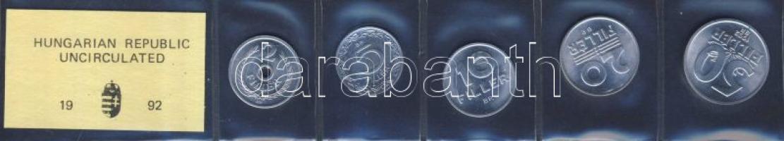 1992 2f-50f (5klf db) forgalmi sor szettben T:BU