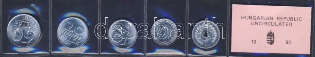 1990 2f-50f (5klf db) forgalmi sor szettben T:BU