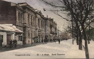 Czestochowa bank and the shop of W. Zaremba