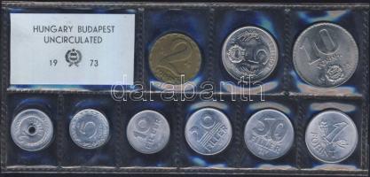 1973. Forgalmi szett 2f-10Ft 9klf db T:BU