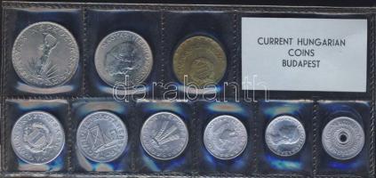 1973. Forgalmi szett 2f-10Ft 9klf db T:BU