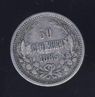 Bulgária 1883. 50s Ag T:3