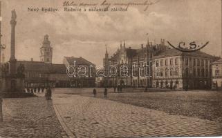 Novy Bydzov town hall and civic council (cut)