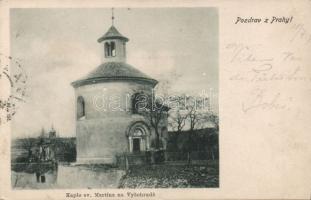 1899 Praha Vysehrad St Martin chapel (EB)