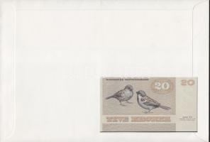 Dánia 1972. 20K dekoratív, nagyalakú bankjegyes, bélyeges borítékon, grönlandi bélyegblokkal, alkalm...