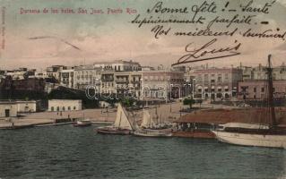 San Juan harbour with bank and hotel (EK)