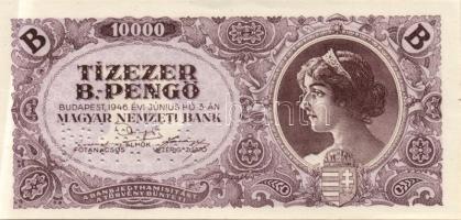 1946. 10.000BP "MINTA" perforációval, T:I