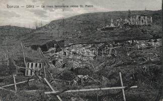 Gorizia railway line and ruins (EB)