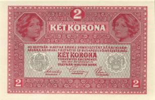 1917. 2K (3x) "Deutschösterreich" fny.-sal, egymásutáni sorszámokkal T:I