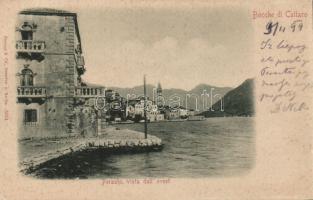 1899 Kotor (Cattaro) Perast harbour