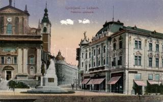 Ljubljana, Laibach; Presernov spomenik / monument