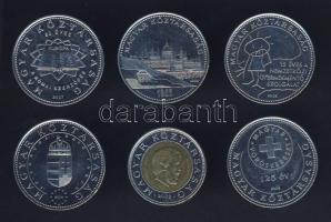 2002. 100Ft + 2004-2007. 50Ft (5x) klf motívumokkal T:1,2