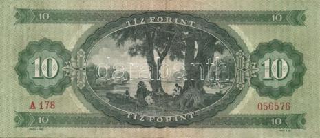 1957. 10Ft (2x) T:II,II-