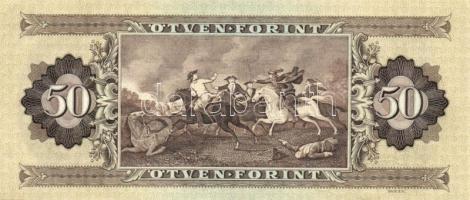 1983. 50Ft az eredeti méretnél egy picivel nagyobb (167x73mm)T:I