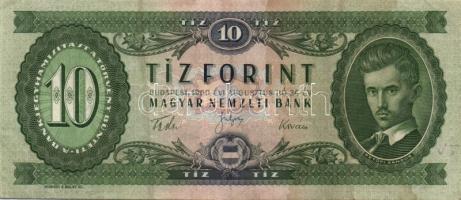 1960-1989. 10Ft (2x), 20Ft, 50Ft (2x), 100Ft (2x) összesen 7db mind klf évszámmal T:II+,II,III