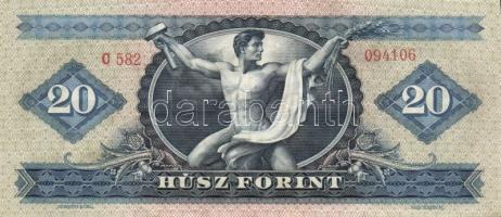 1960-1989. 10Ft (2x), 20Ft, 50Ft (2x), 100Ft (2x) összesen 7db mind klf évszámmal T:II+,II,III