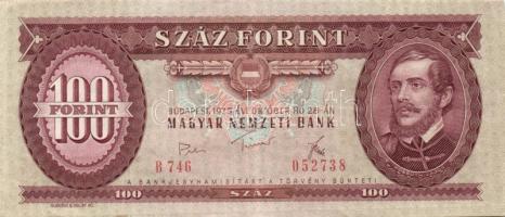 1960-1989. 10Ft (2x), 20Ft, 50Ft (2x), 100Ft (2x) összesen 7db mind klf évszámmal T:II+,II,III