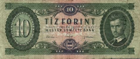 1957. 10Ft (3x)+ 1960. 10Ft (3x) + 1962. 10Ft (5x) T:II,III