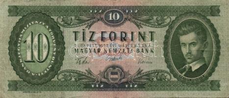 1957. 10Ft (3x)+ 1960. 10Ft (3x) + 1962. 10Ft (5x) T:II,III