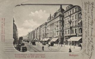 Budapest VII. Erzsébet körút a Royal Szállodával