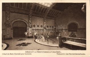 Budapest XI. Gellért Fürdő férfi termálfürdő