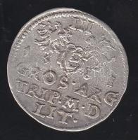 Lengyelország(Litvaniae) 1581. "Stephanus" 1575-1586 3Gr Ag T:2-/3+