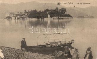 Lago Maggiore, Lac Majeur; Borromean Islands, boat