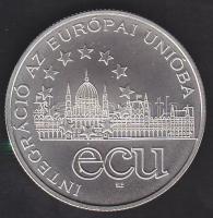 1995. "Integráció az EU-ba-ECU" 1000Ft Ag T:BU CSak 5000db!