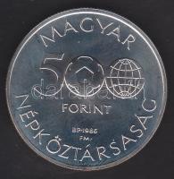 1986. 500Ft Ag "Mexikói Labdarúgó VB-játékosok" T:PP