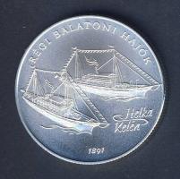 1997. 2000Ft Ag "Régi balatoni hajók I-Helka&Kelén" T:PP Tanúsítvánnyal!