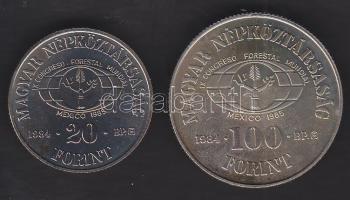 1984. 20Ft + 100Ft "FAO" pár T:BU