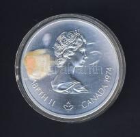Kanada 1976. 10$ Ag "Olimpia-kerékpár" T:1