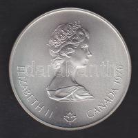 Kanada 1976. 5$ Ag "Montreali olimpia - olimpiai falu" T:1