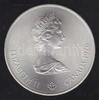 Kanada 1976. 5$ Ag "Montreali olimpia - vívás" T:1