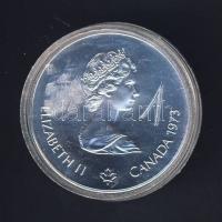Kanada 1973. 5$ Ag "Montreali olimpia - vitorlázás" T:1