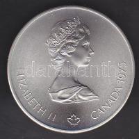 Kanada 1975. 5$ Ag "Montreali olimpia - úszás" T:1