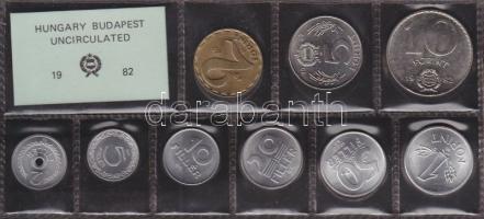 1982. 2f-10Ft 9db klf forgalmi sor szettben T:BU