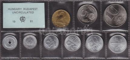 1981. 2f-10Ft 9db klf forgalmi sor szettben T:BU