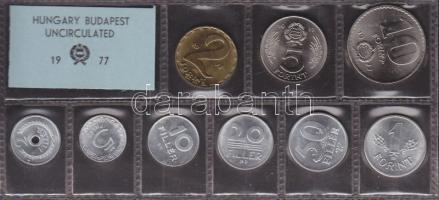 1977. 2f-10Ft 9db klf forgalmi sor szettben T:BU