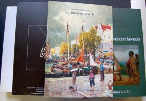 12 db klf árverési katalógus (művészeti, festmény, műtárgy, óra,ékszerek)