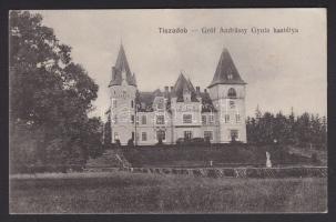 Tiszadob Gróf Andrássy Gyula kastélya
