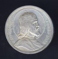 1938. 5P Ag "Szt.István" T:3+ ph